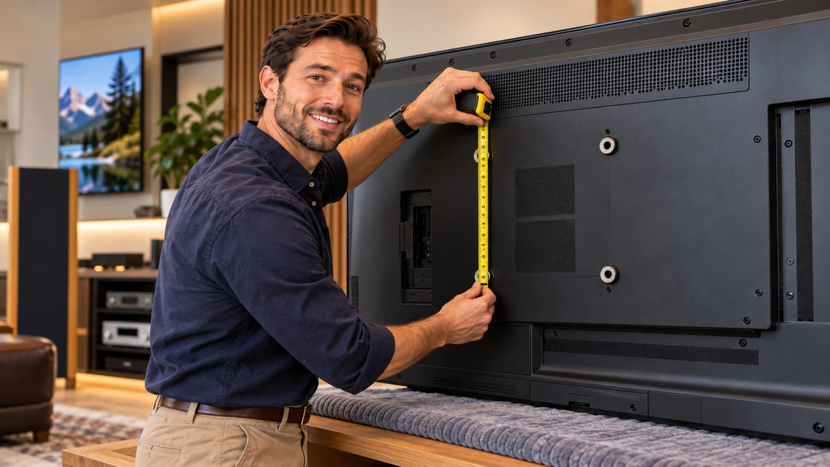 How to measure Vesa Pattern on back of TV - Blog