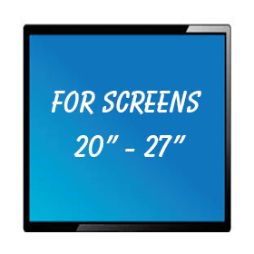 Low profile mounts for TVs and monitors 20 to 27 inches