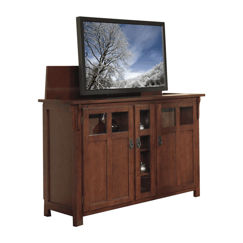 Touchstone Bungalow Mission TV Lift Cabinet (60 inch, Chestnut) 70062 alternate image 1