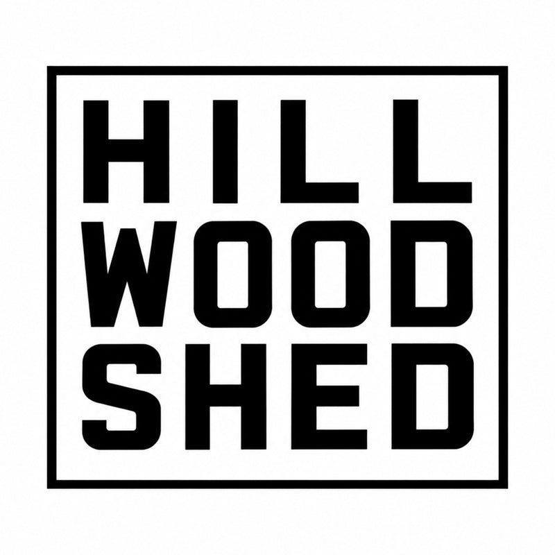 Shop Hill Wood Shed Wooden CD DVD Media Storage Racks Logo