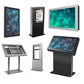 Kiosks for Flat Screen Monitors