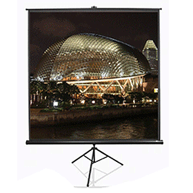 Tripod and Floor-Stand Projector Screens