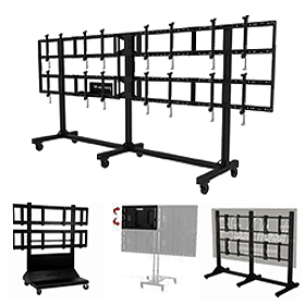 Video Wall Multiple Monitor Mounts