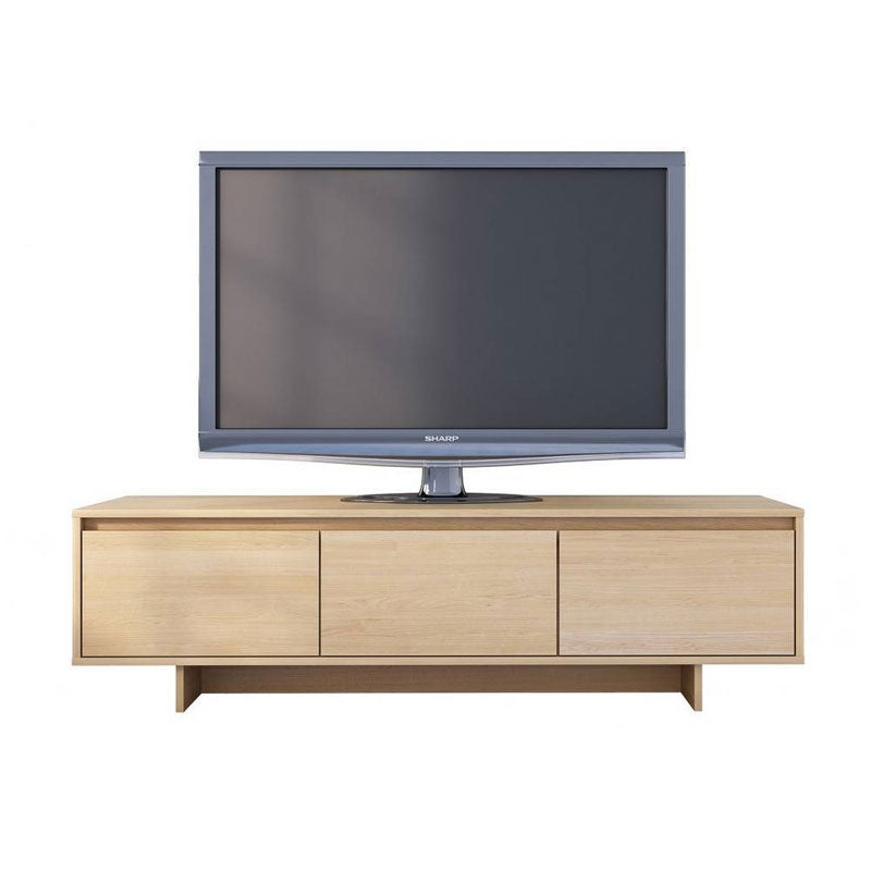 Nexera Rustik TV Stand (60-inch, 1 Drawer, Natural Maple) 107205