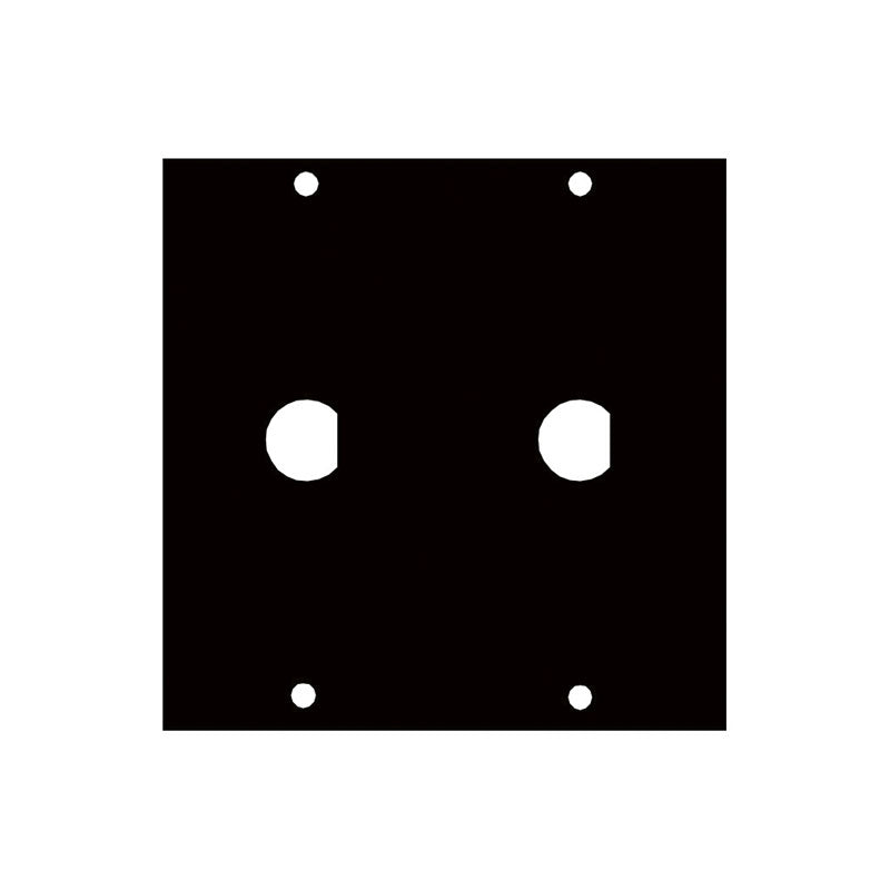 Middle Atlantic UCP Module (Two 1/2 inch BNC Punchouts) 1/2BNC2