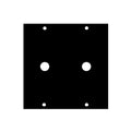Middle Atlantic UCP Module (Two 1/4 inch Punchouts) 1/4X2
