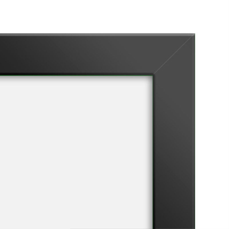 Da-Lite 29958 UTB Contour Fixed Frame, screen frame corner detail