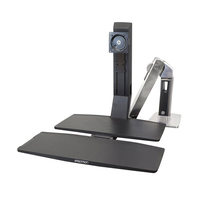 Ergotron Sit-Stand Desk Arm (WorkFit-A, Single, Worksurface) 24-317-026