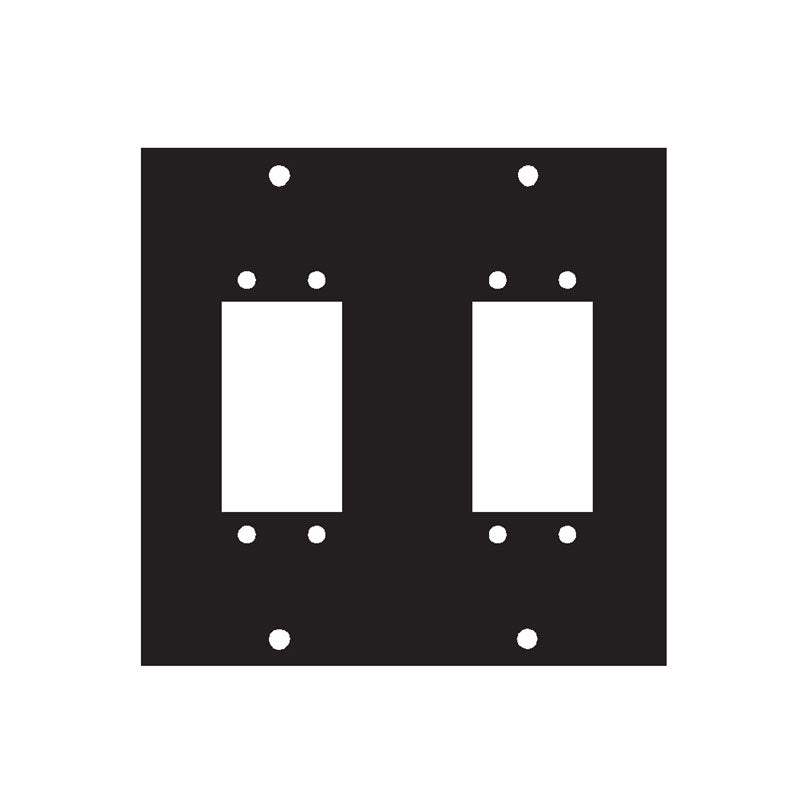 Middle Atlantic UCP Module (Two EDAC/ELCO 38 Pin Punchouts) 2ELCO38