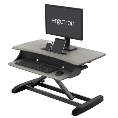Ergotron Sit-Stand Desk Converter (WorkFit-TS, Compact) 33-458-917