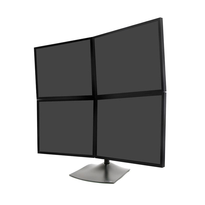 Ergotron DS100 Quad 4 Monitor Desktop Stand for 10-24 inch Screens 33-324-200