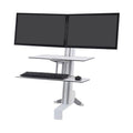 Ergotron Sit-Stand Desk Mount (WorkFit-S, Dual, WS, Front, WT) 33-349-211