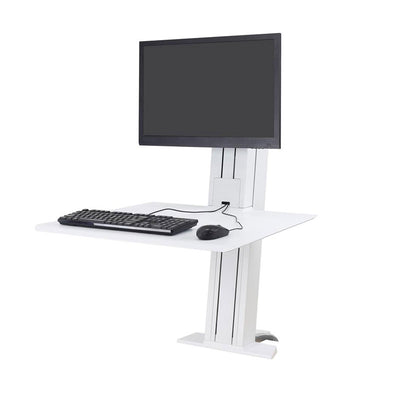 Ergotron Sit-Stand Desk Mount (WorkFit-SR, Single, Rear, WT) 33-415-062