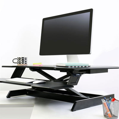 Ergotron Sit-Stand Desk Converter 33-468-921, sit-stand desk converter with monitor