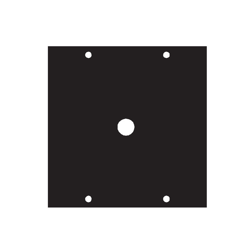 Middle Atlantic UCP Module (One 3/8 inch Punchout) 3/8X1