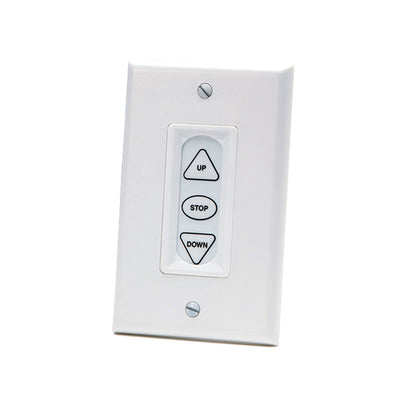 Da-Lite Low Voltage Wall Switch (LVC System, White) 40975