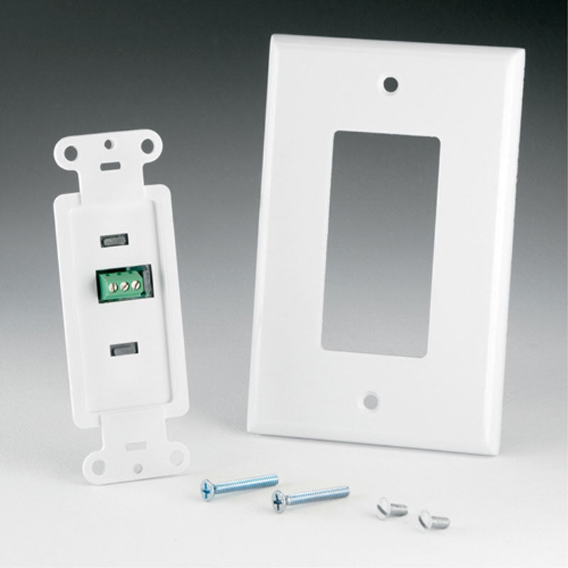 Da-Lite Low Voltage Wall Switch 40975, wall plate brush kit components