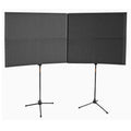 Auralex Acoustics MAX-Wall Mobile Expandable ISO Booth Kit (Charcoal) MAX420CHA