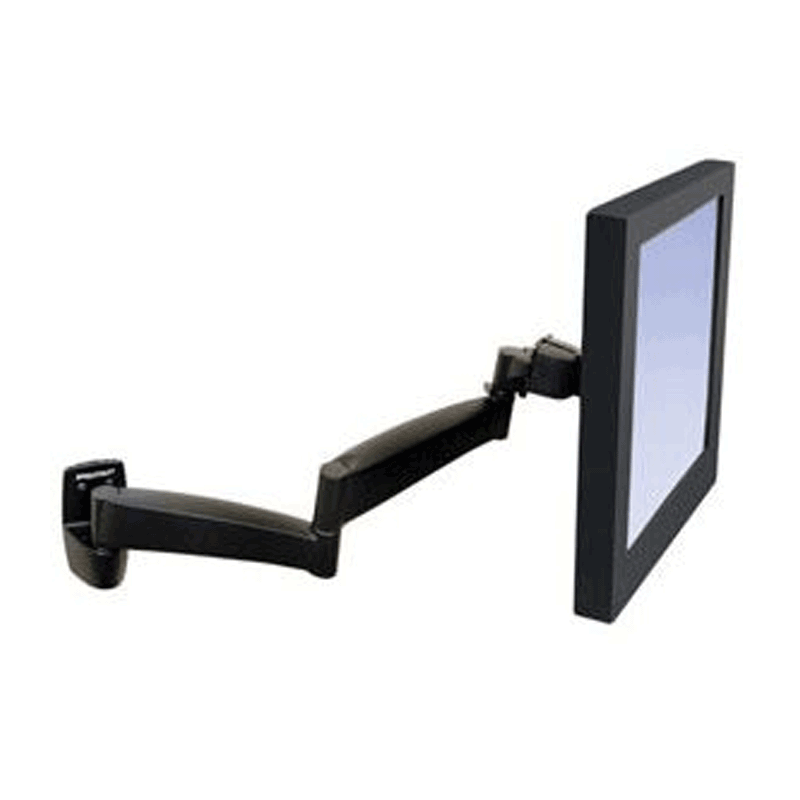 Ergotron 200 Series Adjustable Extending Wall Mount for 15-30 inch Screens 28-096-200