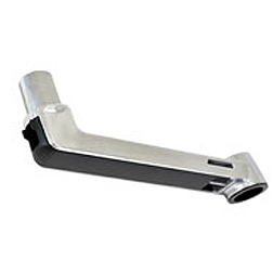 Ergotron 9 inch Arm Extender for LX Mounts 45-289-026, metal support bracket perspective
