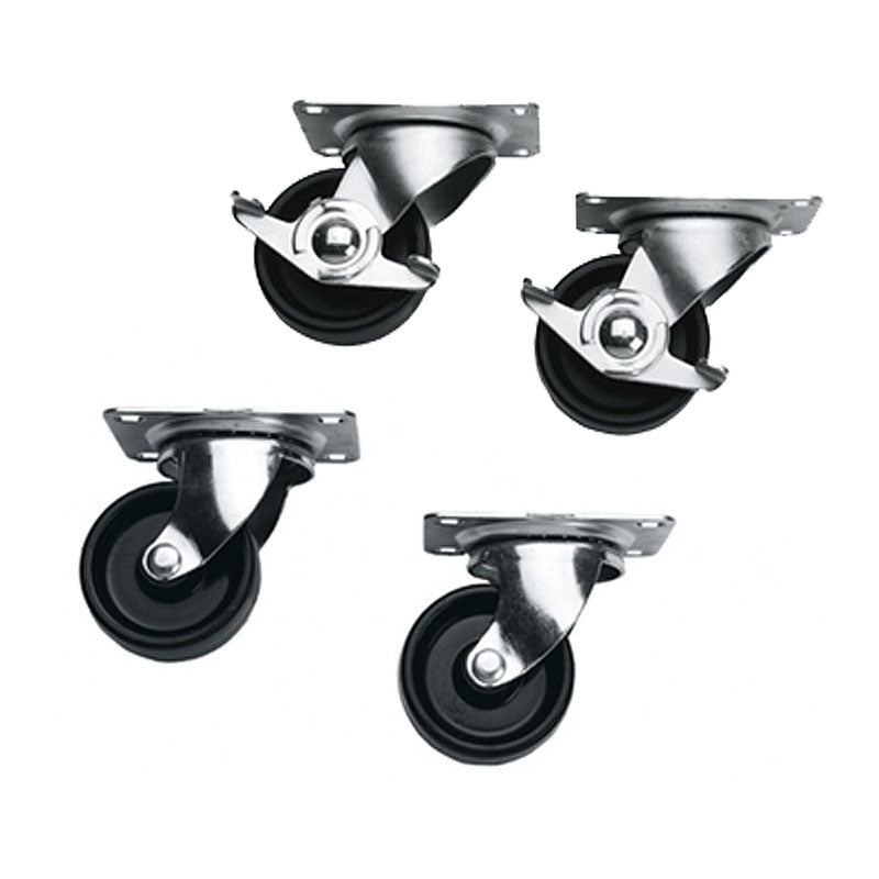 Middle Atlantic Slim 5 Series Locking Casters (4 Pack) 5WL