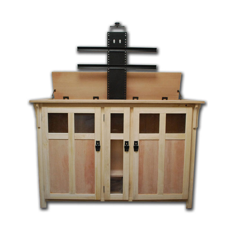 Touchstone Bungalow Mission TV Lift Cabinet (60 in, Unfinished) 70162 alternate image 1