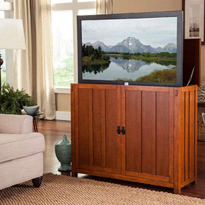 Touchstone Elevate Mission TV Lift Cabinet (50 inch, Light Oak) 72006 alternate image 4
