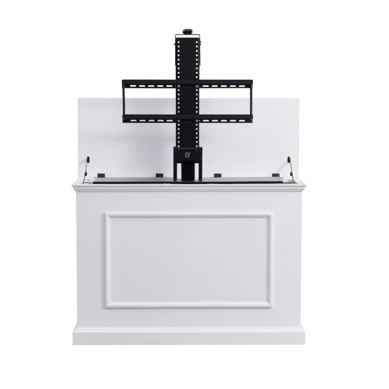 Touchstone Elevate TV Lift Cabinet 72015, lift-mounted display cabinet front