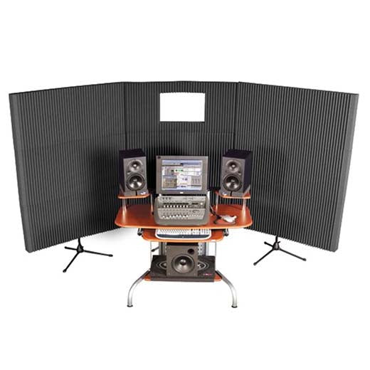 Auralex Acoustics Mobile Sound Control Booth Kit (Charcoal) MAX831CHA