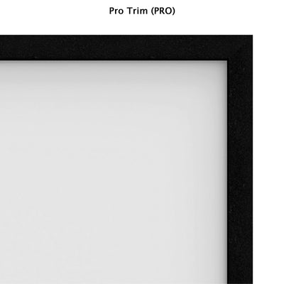 Da-Lite 38151V Da-Snap Fixed Frame, pro trim corner detail