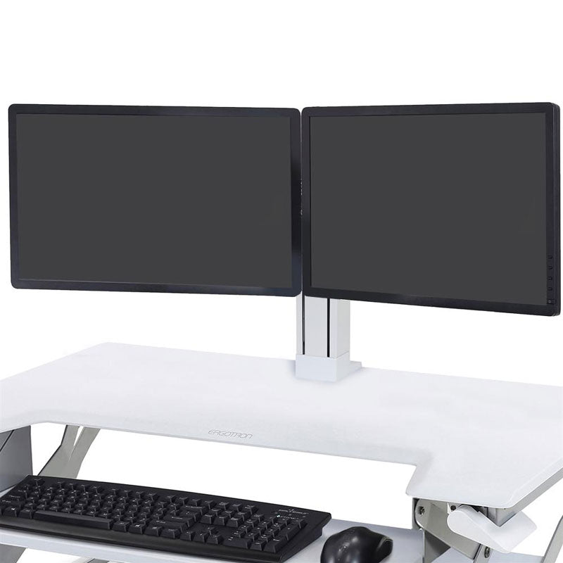 Ergotron WorkFit Monitor Kit (Dual, White) 97-934-062