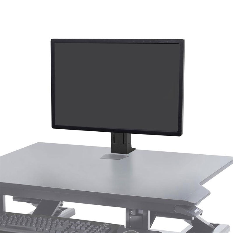 Ergotron WorkFit Monitor Kit (Single, Light, Black) 97-935-085