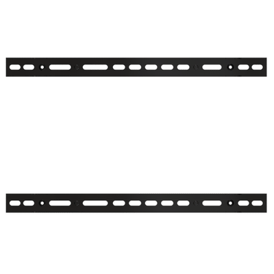 Crimson 400x200mm VESA Adapter Extender AD2400, pair of horizontal slotted mounting rails