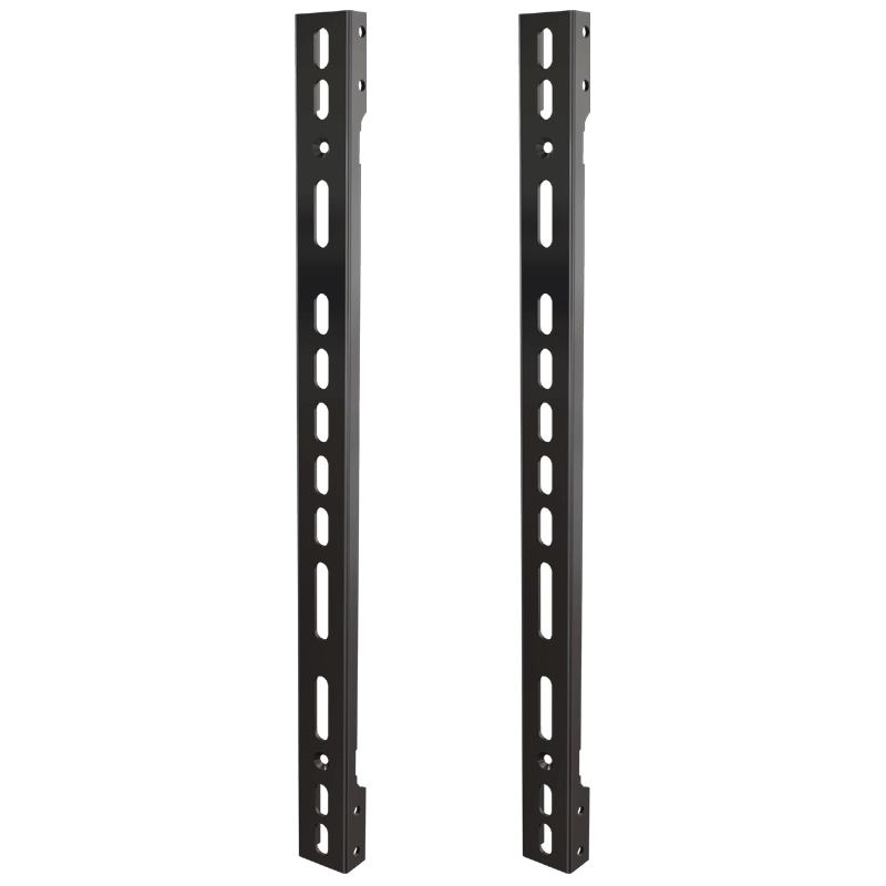 Crimson 400x200mm VESA Adapter Extender AD2400, pair of vertical display adapter brackets in a front three-quarter view