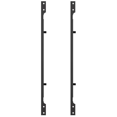 Crimson 400x200mm VESA Adapter Extender AD2400, pair of vertical display adapter brackets in a slim front view