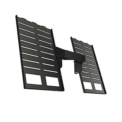 Crimson ADCPU50 Secure CPU Control Box Bracket for Ceiling Mounts, dual slotted component trays in an angled open configuration