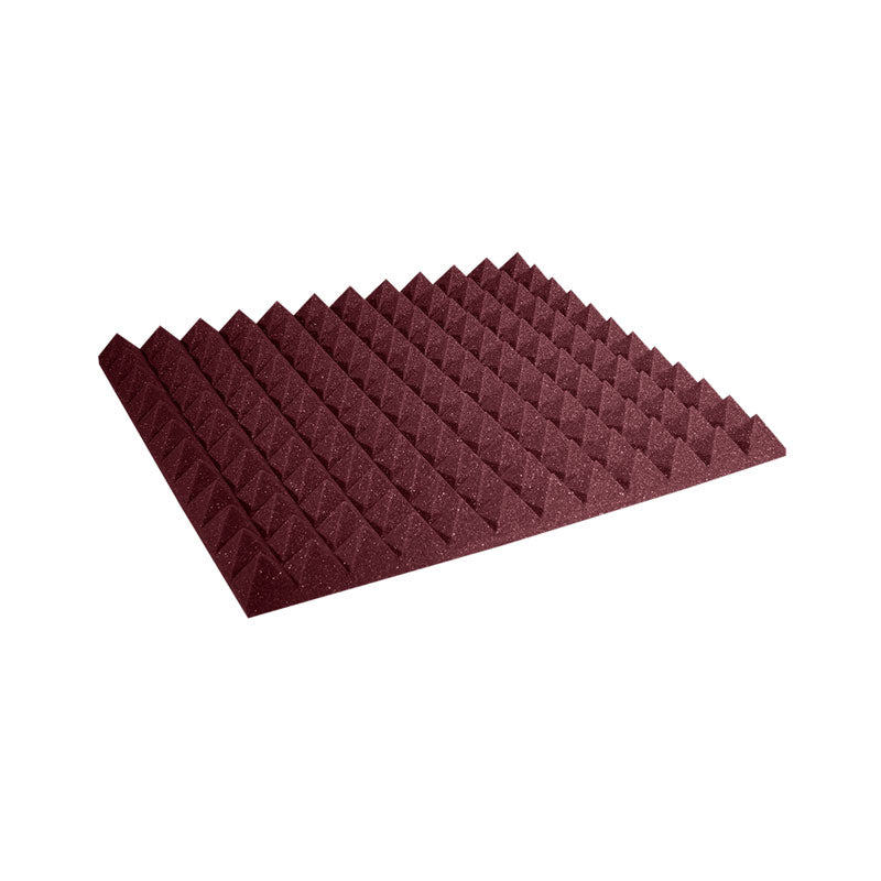 Auralex Acoustics 2 inch Pyramid StudioFoam Sound Absorption Panels 2x2 ft.