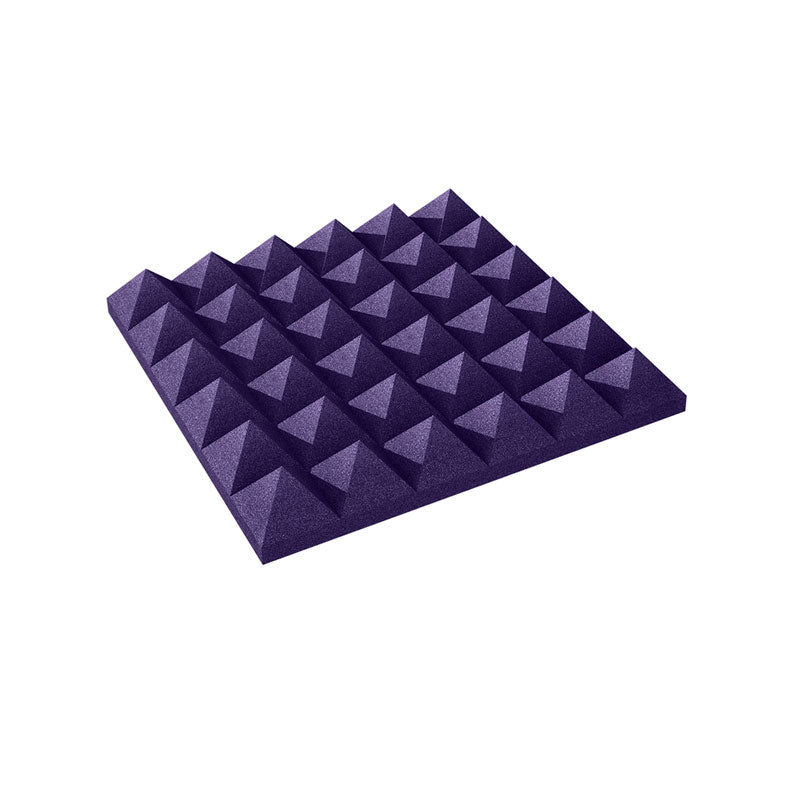 Auralex Acoustics 4 inch Pyramid StudioFoam Sound Absorption Panels 2x2 ft.