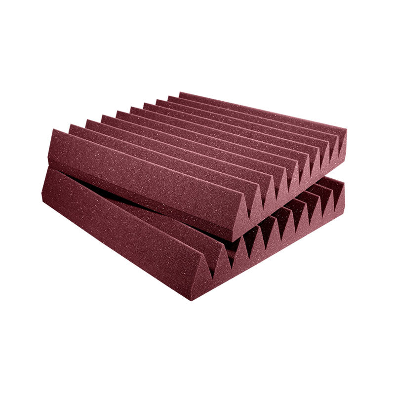 Auralex Acoustics 4 inch Wedge StudioFoam Sound Absorption Panels 2x2 ft (B