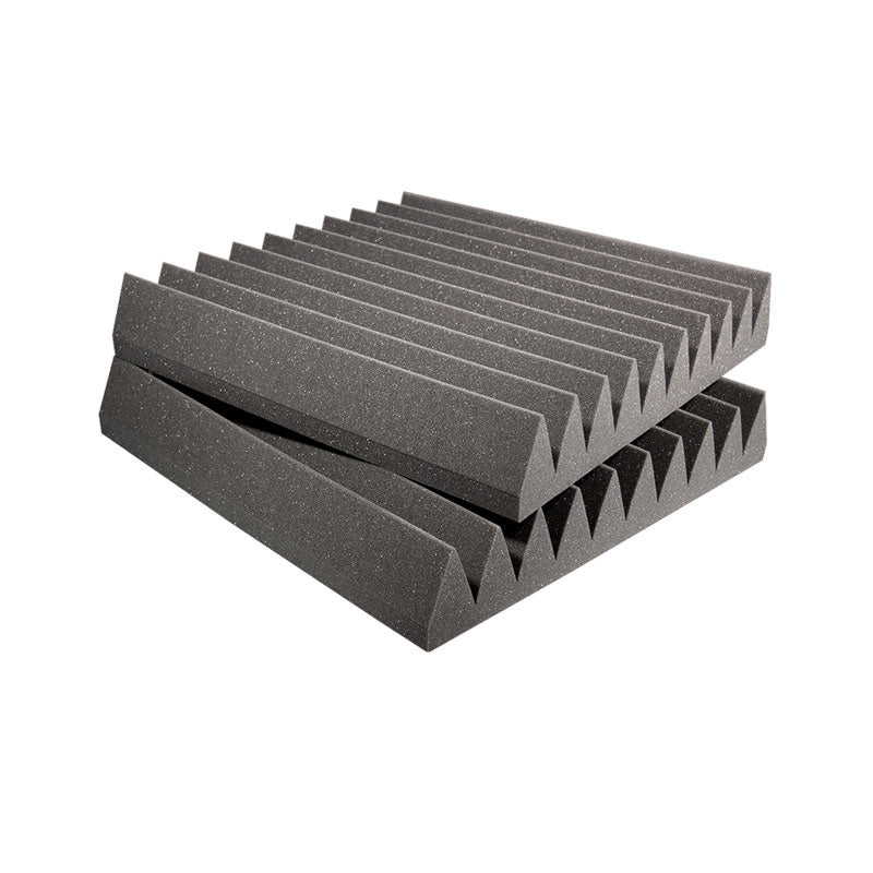 Auralex Acoustics 4 inch Wedge StudioFoam Sound Absorption Panels 2x2 ft (C