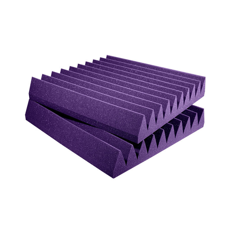 Auralex Acoustics 4 inch Wedge StudioFoam Sound Absorption Panels 2x2 ft (P