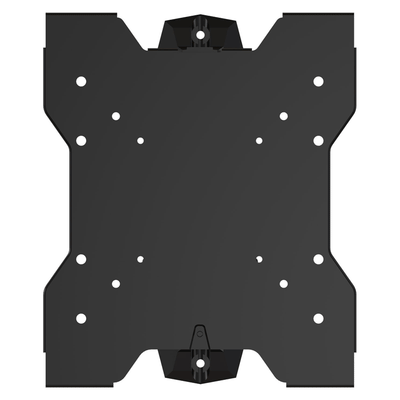 Crimson Ultra Thin Medium Articulating TV Wall Mount AU42, full-motion wall mount interface plate in a front view