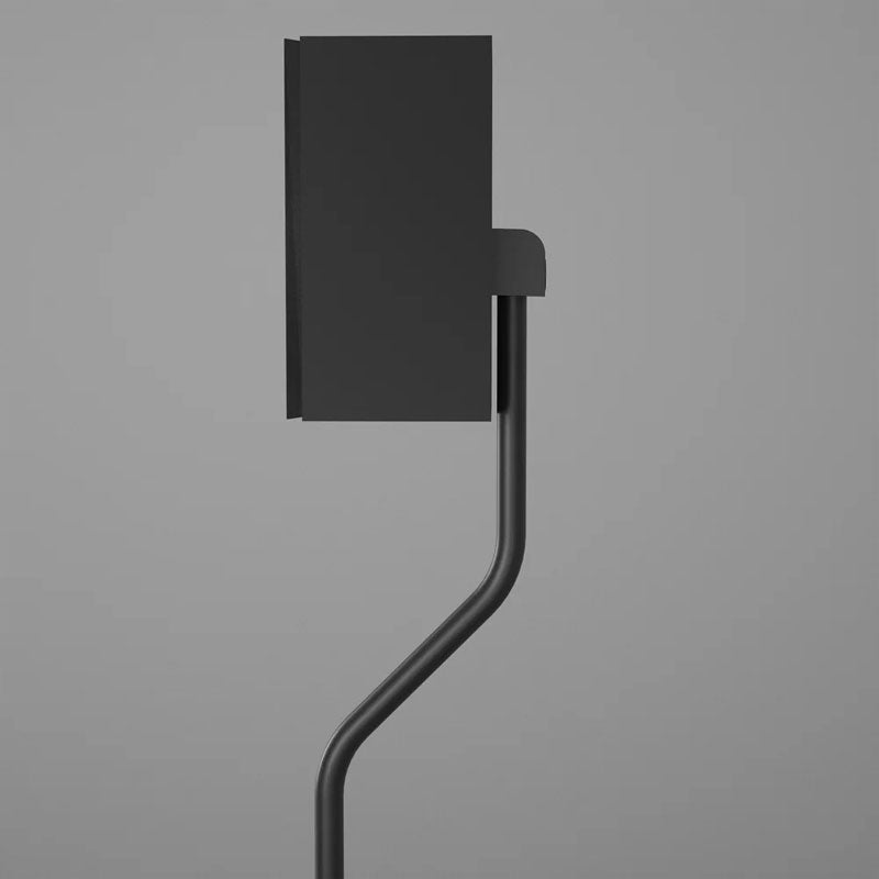 AVF Pair of Universal Surround Sound Speaker Stands EAK80B-A, speaker stand upper-column side view