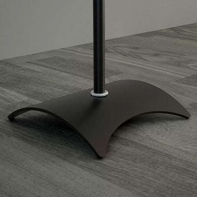 AVF Pair of Universal Surround Sound Speaker Stands EAK80B-A, speaker stand base close-up