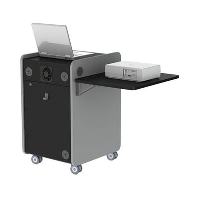 Audio Visual Furniture Mobile Multimedia Stand (Black) 103420