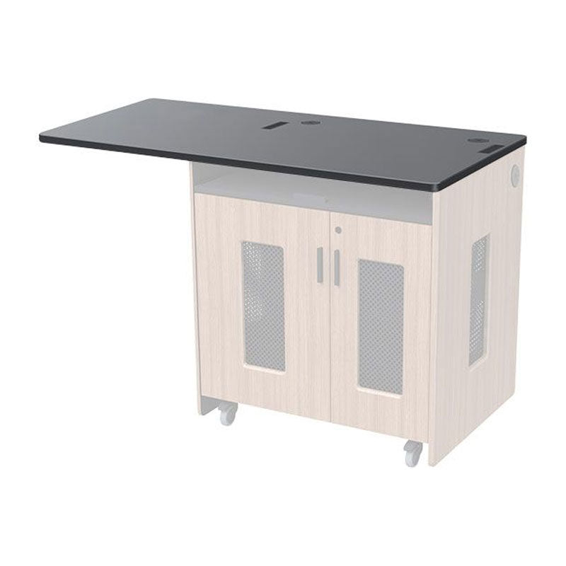 Audio Visual Furniture PD51 Overhang Worktop (Left) 5101TP-L