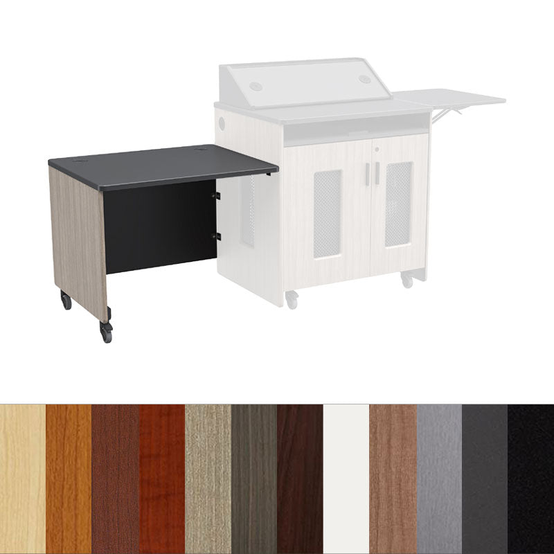 Audio Visual Furniture PD51 Series Desk End (Left or Right) 5104DE