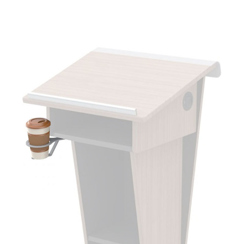 Audio Visual Furniture Podium or Lectern Swivel Cup Holder, CHLD245