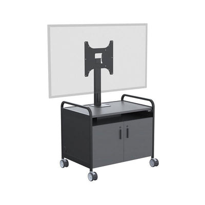 Audio Visual Furniture Large Height Adjustable TV Cart (Various) CL400