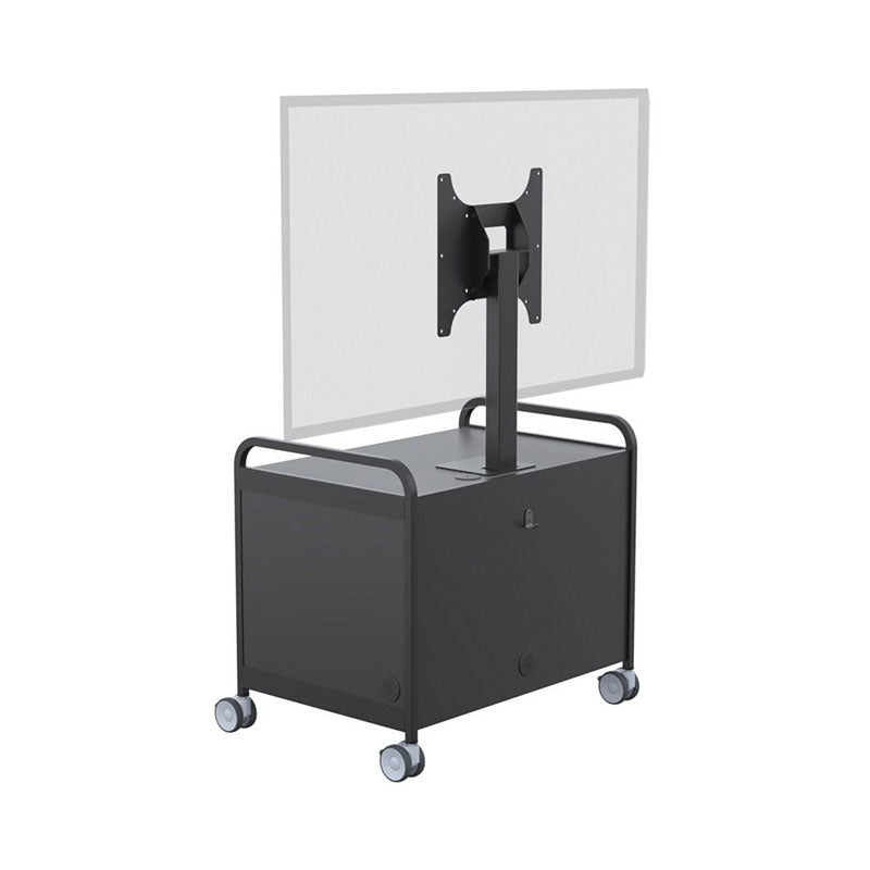 Audio Visual Furniture Large Height Adjustable TV Cart (Various) CL400
